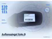 Außenspiegel links BMW 5er (E28) E10017111
