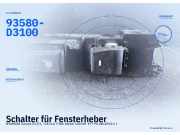 Schalter für Fensterheber HYUNDAI Tucson III (TL, TLE) 93580-D3100