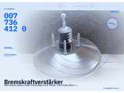 Bremskraftverstärker FIAT Ducato Kasten (250) 0077364120