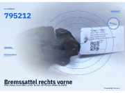 Bremssattel rechts vorne FIAT Punto Van (188) 795212