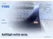 Kotflügel rechts vorne FORD Fiesta V (JH, JD) FORD