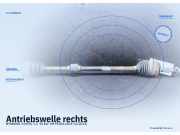 Antriebswelle rechts HYUNDAI i10 (PA)