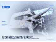 Bremssattel rechts hinten FORD Mondeo III Kombi (BWY) FORD
