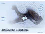 Achsschenkel rechts hinten VW Transporter T5 Kasten