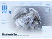 Zündverteiler VW Polo II Coupe (80, 86C) 0231194003 052905205Q