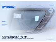 Seitenscheibe rechts HYUNDAI Santa Fe I (SM) HYUNDAI
