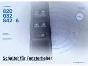 Schalter für Fensterheber RENAULT Espace IV (K) 8200328426