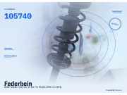 Federbein SEAT Toledo I (1L) 105740