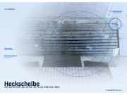 Heckscheibe VW Golf II (19E)