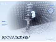 Federbein rechts vorne Peugeot 276032