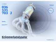 Krümmerkatalysator VW Polo V (6R, 6C) 036131703J