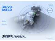 (100043 Lenksäule OPEL Agila (H00) 3872084E10) 38720-84E10