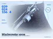 Wischermotor vorne FIAT Doblo Kasten/Kombi (263) 0390241564