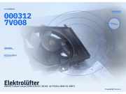 Elektrolüfter SMART Fortwo Coupe (450) 0003127V008