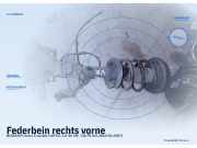 Federbein rechts vorne NISSAN Primera Traveller (WP12)