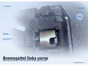 Bremssattel links vorne FIAT Punto Van (188)