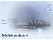 Federbein rechts vorne VW Golf IV (1J)