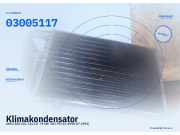 Klimakondensator AUDI 100 (4A, C4) 03005117