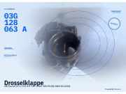 Drosselklappe VW Touran (1T1, 1T2) 03G128063A