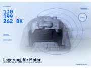 Lagerung für Motor VW Golf IV (1J) 1J0199262BK