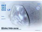 Blinker links vorne MAZDA 323 S VI (BJ) 083161515LF