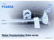 Motor Fensterheber links vorne TOYOTA Aygo (B1) FC685A