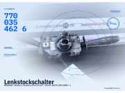Lenkstockschalter RENAULT Master II Kasten (FD) 7700354626