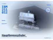 Hauptbremszylinder HYUNDAI Pony (X-2) IBM211812