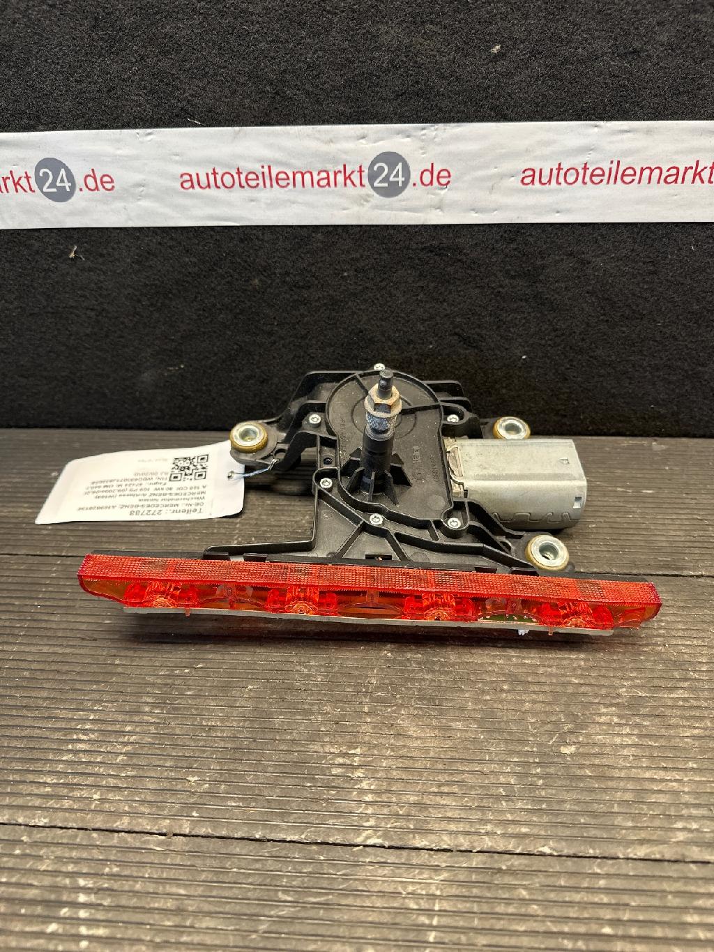 Wischermotor hinten MERCEDES-BENZ A-Klasse (W169) A1698201340