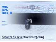 Schalter für Leuchtweitenregelung Mercedes-Benz Sprinter 3,5-t Kasten (B906) 9068260038