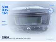Radio SKODA Fabia II (542) 5J0035161