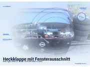 Heckklappe mit Fensterausschnitt OPEL Agila (H00)