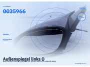 Außenspiegel links OPEL Vectra B Caravan (J96) 0035966