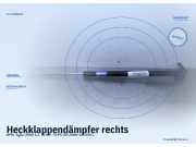 Heckklappendämpfer rechts OPEL Agila (H00)