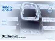 Mittelkonsole KIA Ceed 3 (CD) 84615-J7010