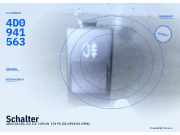 Schalter AUDI A8 (4D, D2) 4D0941563