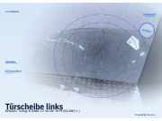 Türscheibe links RENAULT Twingo II (CN0)