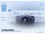 Lichtschalter BMW 1er (E87) 61316932794