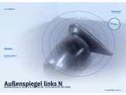 Außenspiegel links NISSAN Micra II (K11)