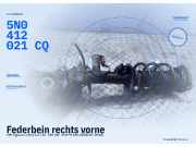 Federbein rechts vorne VW Tiguan I (5N) 5N0412021CQ