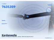 Kardanwelle BMW 5er Touring (F11) 7631359