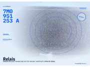 Relais SKODA Octavia I Kombi (1U) 7M0951253A