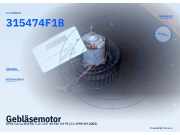 Gebläsemotor OPEL Corsa B (S93) 315474F1B
