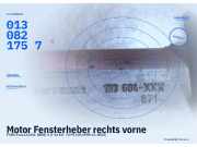 Motor Fensterheber rechts vorne FORD Focus (DAW, DBW) 0130821757 BOSCH 0130821757