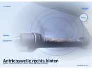 Antriebswelle rechts hinten SMART Cabrio (MC 01)
