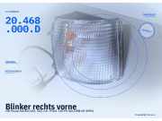 Blinker rechts vorne VW Passat B3/B4 (3A2, 35I) 20.468.000.D
