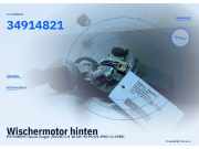 Wischermotor hinten MITSUBISHI Space Wagon (DOOW) 34914821