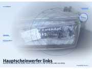 Hauptscheinwerfer links DAIHATSU Charade III (G100, G101, G102)