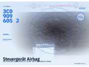 Steuergerät Airbag VW Passat B6 Variant (3C5) 3C0909605J