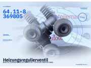 Heizungsregulierventil BMW 3er Cabriolet (E46) 64.11-8369805